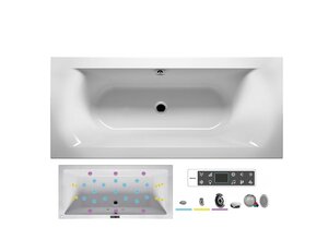 Изображение товара Гидромассажная ванна Riho Linares 180x80 см BLISS с аудиосистемой и подсветкой