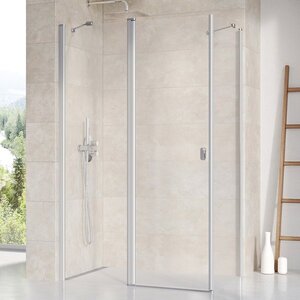 Изображение товара Душевой уголок Ravak Chrome CRV2+CPS 80x80 см с сатиновым профилем и прозрачным стеклом