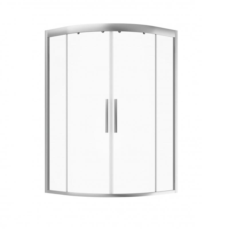 Изображение товара Душевой уголок Am.Pm Gem Deep W90G-401A090WT 90x90 см, стекло прозрачное, раздвижные двери
