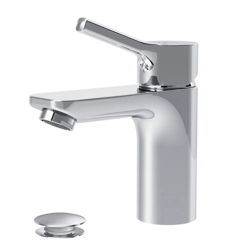 Изображение товара Смеситель AM.PM X-Joy S F85B82100 с донным клапаном для раковины, хром