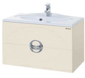 Изображение товара Тумба под раковину Bellezza ФЛОРЕНЦИЯ 100, подвесная, цвет бежевый, 00000002806
