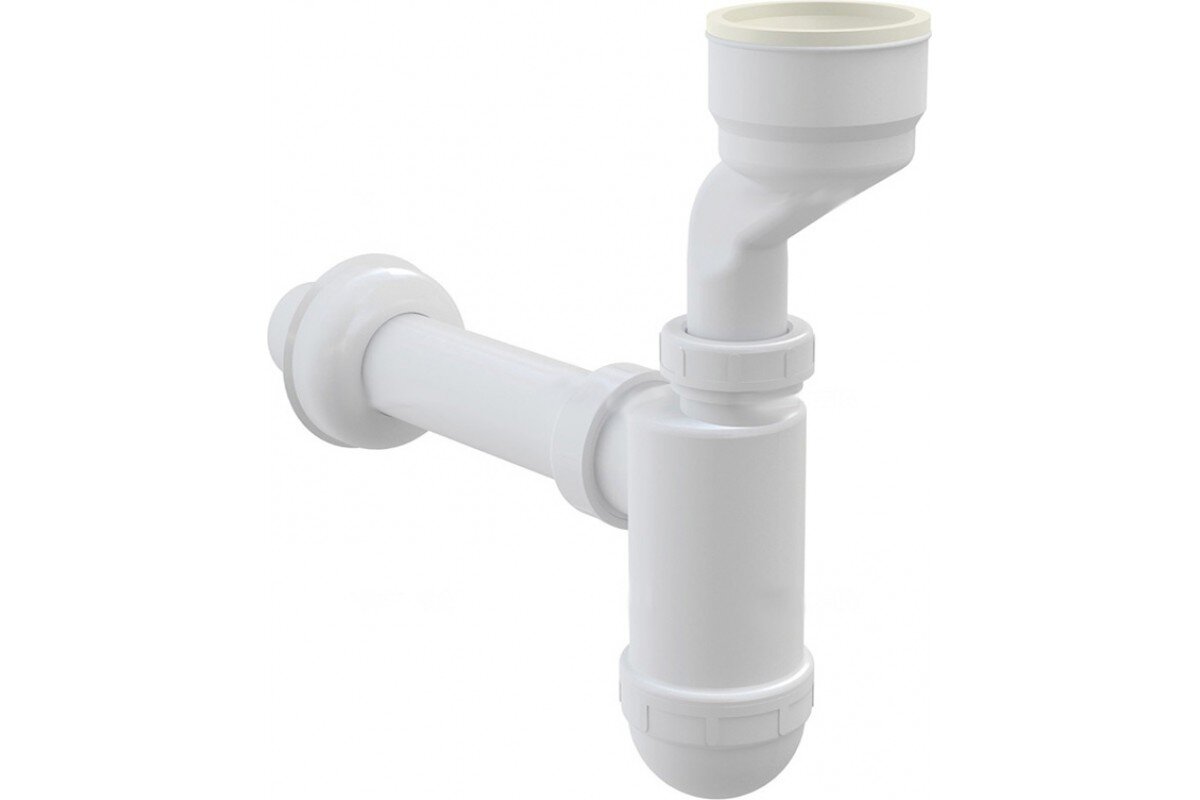 Изображение товара Сифон для писсуара Alcaplast A45A с манжетой диаметр 5.5 мм пластик