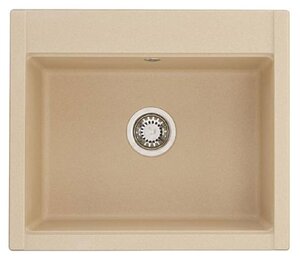 Изображение товара Мойка кухонная Акватон Делия 60, 1A715232LD260, 60 х 51 х 21.8 см, латте