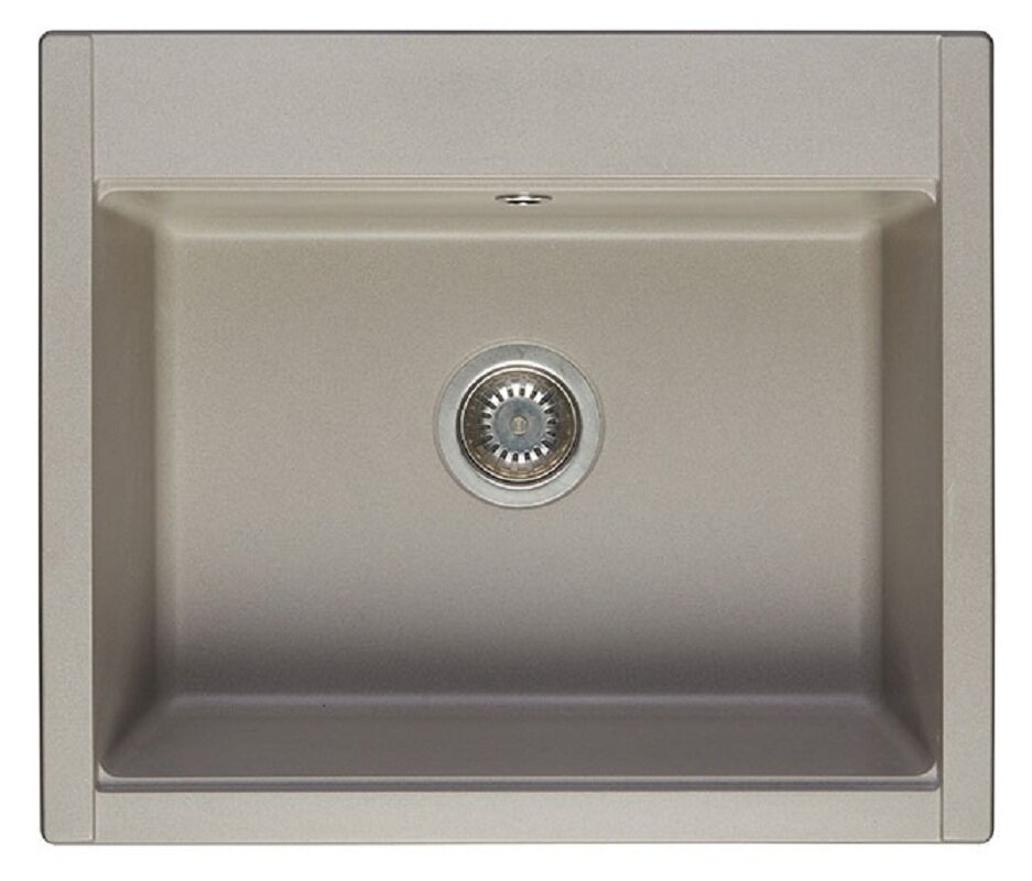 Изображение товара Кухонная мойка из литого мрамора Акватон Делия 60 серый шелк