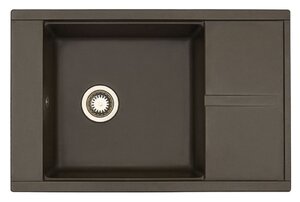 Изображение товара Мойка кухонная Акватон Делия 78, 1A715132DE280, 78 х 51 х 21.8 см, кофе