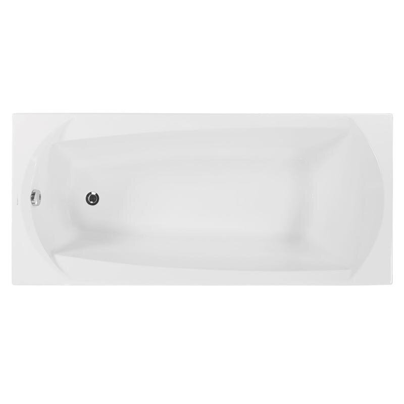 Изображение товара Акриловая ванна Vagnerplast Ebony 170x75 см отдельностоящая белая