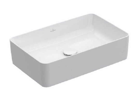 Изображение товара Раковина Villeroy&Boch Collaro 4A205601, 56 x 36 см, встраиваемая сверху, альпийский белый, без перелива