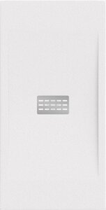 Изображение товара Душевой поддон из искусственного камня Bas Flow ЛП00112 100x80 см низкий белый