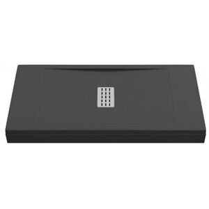 Изображение товара Поддон литьевой Bas Flow ЛП00125 120 x 70 см, черный (pure black)