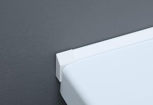 Изображение товара Бордюр Aquanet 225264 для ванн и поддонов (комплект: бордюр 1,95 м. - 2 шт, уголок - 2 шт,торцевая накладка - 2 шт)