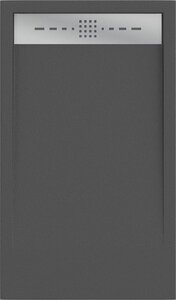 Изображение товара Поддон литьевой Bas Stella ЛП00159, 120 x 90 см, черный