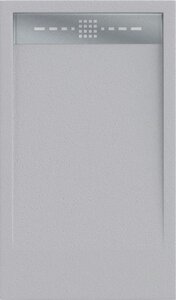 Изображение товара Поддон литьевой Bas Stella 160x90 см низкий из искусственного камня серый