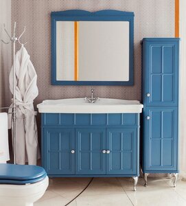 Изображение товара Зеркало Caprigo Borgo 100-120 33432, цвет B-136 blue (УК027305)