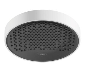 Изображение товара Верхний душ Hansgrohe Rainfinity 26229700 EcoSmart, 25 х 25 см, 1 режим струи, без держателя, белый матовый