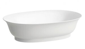 Изображение товара Раковина Laufen The New Classic овальная накладная 55х38 см белая глянцевая