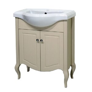 Изображение товара Тумба под раковину Caprigo Verona-H 65 33517, цвет TP-813 оливин