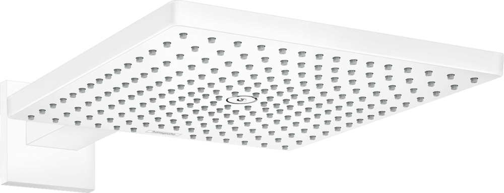 Изображение товара Верхний душ Hansgrohe Raindance 26238700, 30 x 30 см, 1 режим струи, с держателем, белый матовый