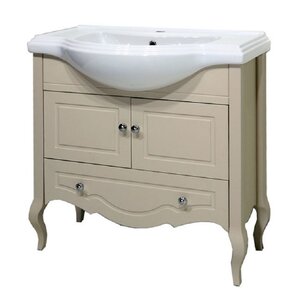 Изображение товара Тумба под раковину Caprigo Verona-H 80 33523, 1 ящик, цвет TP-813 оливин