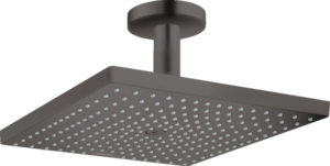 Изображение товара Верхний душ Hansgrohe Raindance 26250340, 300x300 мм, 1 режим струи, с держателем, черный