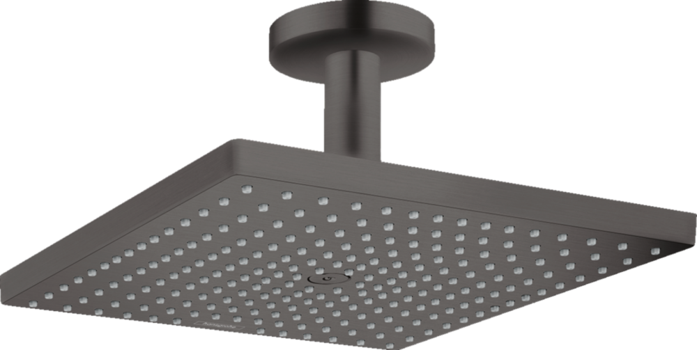 Изображение товара Верхний душ Hansgrohe Raindance 26250340, 300x300 мм, 1 режим струи, с держателем, черный Изображение товара Верхний душ Hansgrohe Raindance 26250340, 300x300 мм, 1 режим струи, с держателем, черный