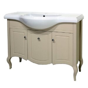 Изображение товара Тумба под раковину Caprigo Verona-H 105 33520, 3 дверки, цвет TP-813 оливин