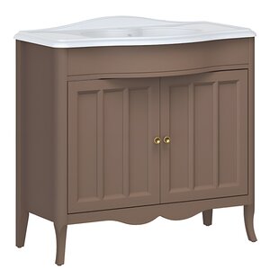 Изображение товара Тумба под раковину Caprigo Marsel 80 Промо 33812, цвет TP-809 шоколад