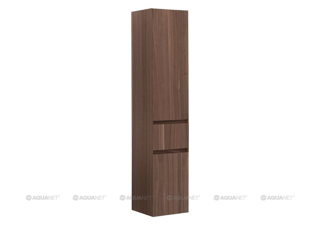 Изображение товара Шкаф-пенал Aquanet Нью-Йорк 35 L/R, подвесной, цвет орех, 00257886/00203956