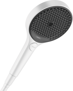 Изображение товара Ручной душ Hansgrohe Rainfinity 130 3jet белый матовый 132 мм слив 3 режима