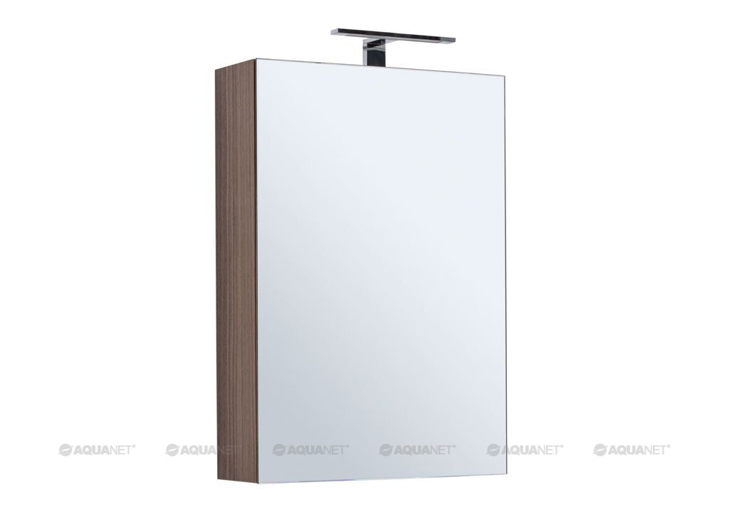 Изображение товара Зеркальный шкаф Aquanet Нью-Йорк 60 орех, подвесной, влагостойкий, 87 см