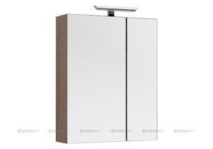 Изображение товара Зеркальный шкаф Aquanet Нью-Йорк 70 00203952, цвет орех