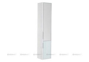Изображение товара Шкаф-пенал Aquanet Гласс 35 L/R, подвесной, белый, 00249946/00196962