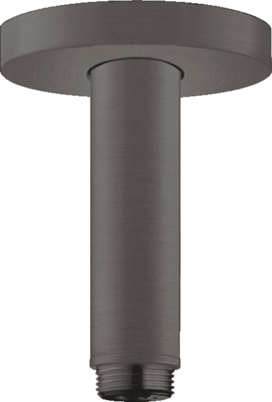 Изображение товара Потолочное соединение для душа Hansgrohe 27393340 черный хром Германия