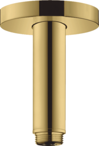Изображение товара Потолочное подсоединение S Hansgrohe 27393990 золото для верхнего душа