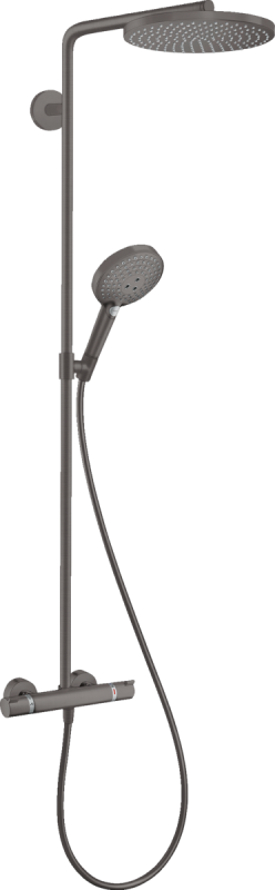 Изображение товара Душевая система Hansgrohe Raindance Select S Showerpipe 240 мм черный хром