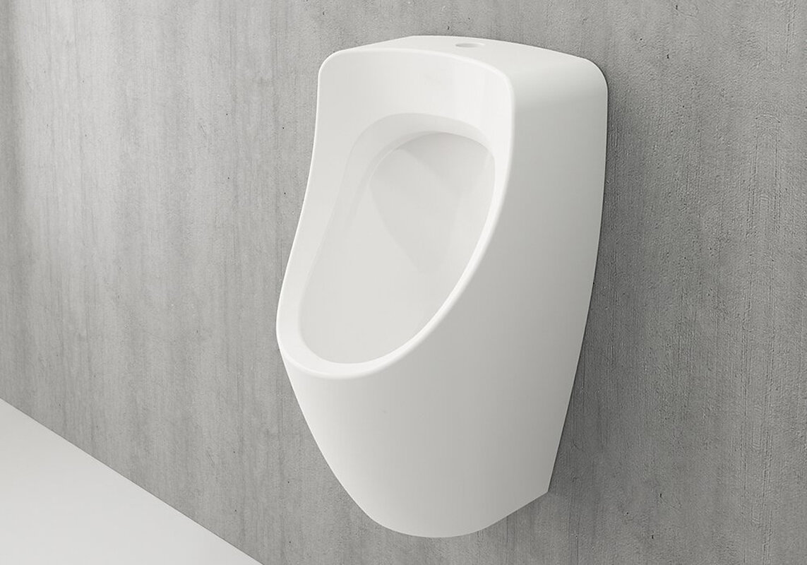 Изображение товара Писсуар Bocchi Taormina Arch 1070-001-0130 из фарфора белый с наружным подводом воды