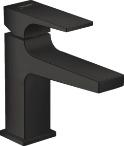 Изображение товара Смеситель для раковины Hansgrohe Metropol черный матовый однорычажный