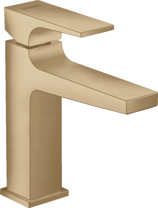 Изображение товара Смеситель для раковины Hansgrohe Metropol в бронзе с клапаном