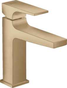 Изображение товара Смеситель для раковины Hansgrohe Metropol, 32507140, шлифованная бронза