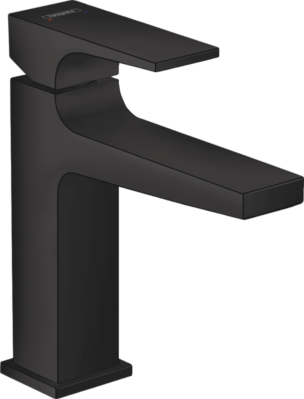 Изображение товара Смеситель для раковины Hansgrohe Metropol черный матовый