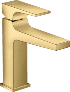 Изображение товара Смеситель для раковины Hansgrohe Metropol золото однорычажный