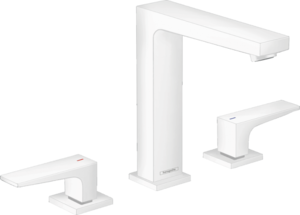 Изображение товара Смеситель для раковины Hansgrohe Metropol, 32515700, белый матовый