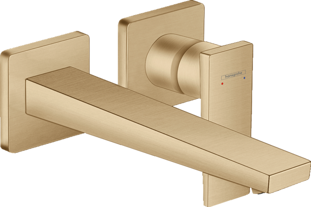 Изображение товара Смеситель для раковины Hansgrohe Metropol бронза 32526140 однорычажный скрытый монтаж Изображение товара Смеситель для раковины Hansgrohe Metropol бронза 32526140 однорычажный скрытый монтаж