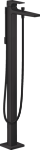 Изображение товара Смеситель для ванны и душа Hansgrohe Metropol, 32532670, напольный, черный матовый
