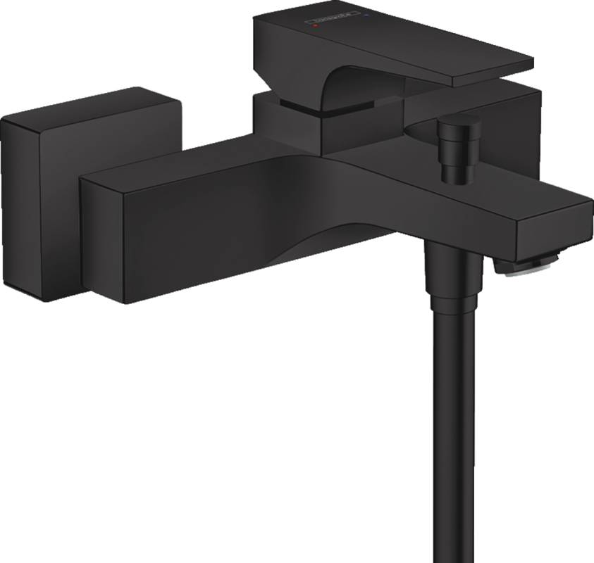 Изображение товара Смеситель для ванны и душа Hansgrohe Metropol черный матовый 32540670