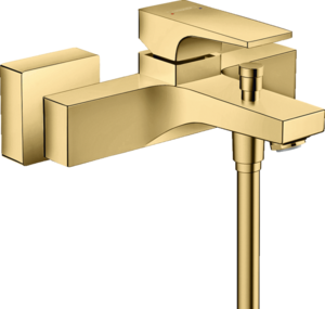 Изображение товара Смеситель для ванны и душа Hansgrohe Metropol, золото, 2 функции