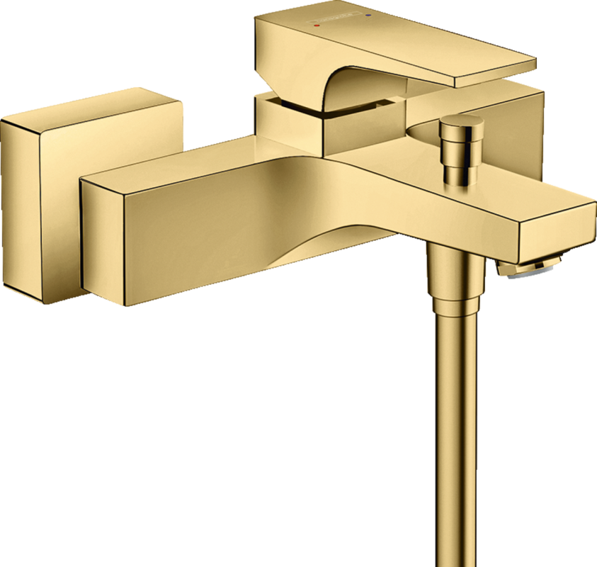 Изображение товара Смеситель для ванны и душа Hansgrohe Metropol, 32540990, золото
