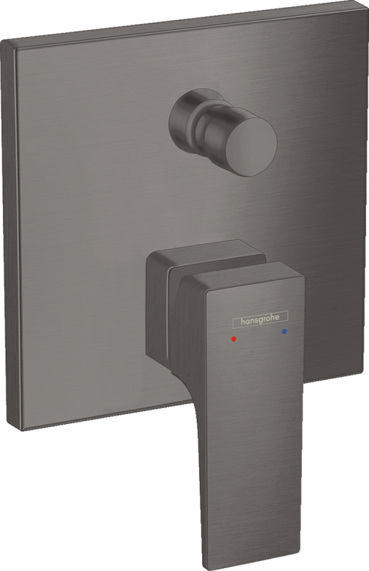 Изображение товара Смеситель для ванны и душа Hansgrohe Metropol 32545340, тёмный графит, Германия