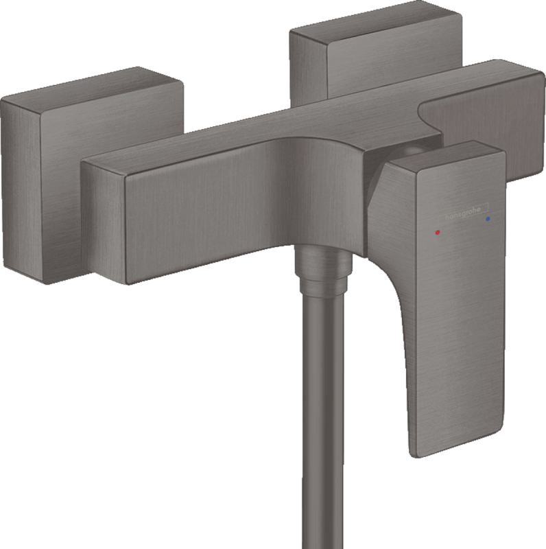 Изображение товара Смеситель для душа Hansgrohe Metropol, 32560340, графит матовый Изображение товара Смеситель для душа Hansgrohe Metropol, 32560340, графит матовый