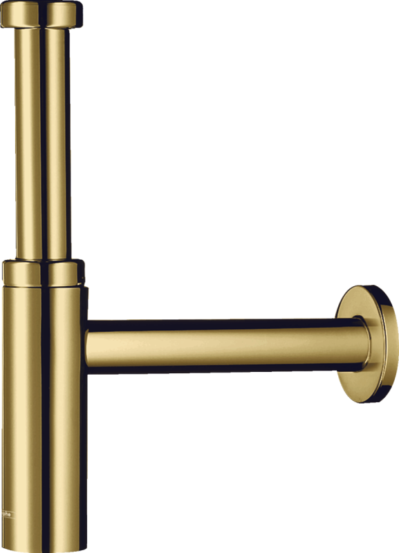 Изображение товара Сифон для раковины Hansgrohe Flowstar S 52105990, шлифованное золото Изображение товара Сифон для раковины Hansgrohe Flowstar S 52105990, шлифованное золото