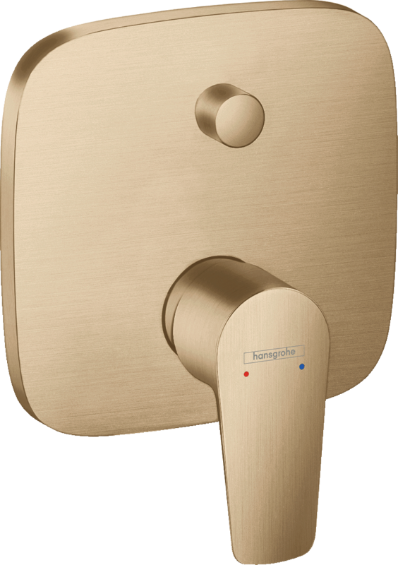 Изображение товара Смеситель для ванны и душа Hansgrohe Talis E бронза 71474140, скрытая установка